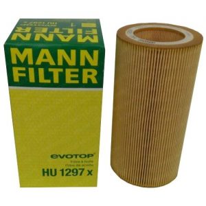 Filtro de aceite MANN para camiones y vehículos comerciales.