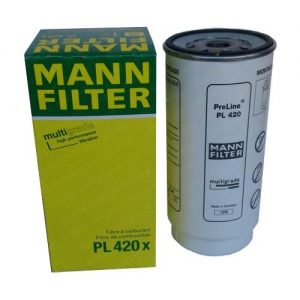 Filtro de aceite MANN para camiones y vehículos comerciales.