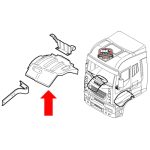 Guardabarros delantero interior derecho original Iveco 504067714 Stralis 2002 al 2006 - Imagen 2