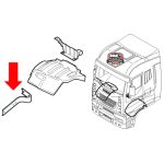 Soporte guardabarros delantero interior original Iveco 504067898 Stralis 2013 al 2019 - Imagen 2