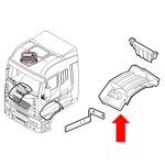 Guardabarros delantero interior izquierdo original Iveco 504244964 Stralis 2013 al 2019 - Imagen 2