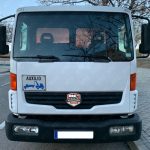 Parachoques delantero gris para Nissan Atleon, compatible con cabina estrecha, 200,5 cm de longitud.