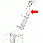 Tubo escape 397 mm GPC99214834 Kerax Magnum Premium FH FM - Imagen 2