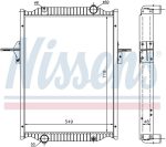 Radiador agua GPC990063782A Midlum - Imagen 2