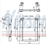Intercooler GPC990097059 DAF XF105 2005 al 2013 - Imagen 2