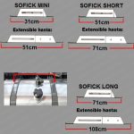 Protector antirrobo combustible SOFICK, tamaño ajustable de 51 a 71 cm.