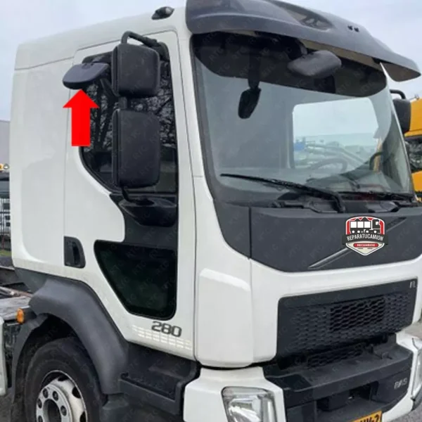 Retrovisor puerta manual derecho GPC12624 DAF LF Renault serie C D Volvo FE FL desde 2013 - Imagen 2