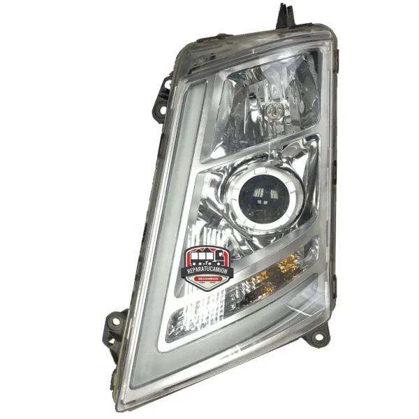Faro principal Bi-Xenon LED izquierdo con luz dia con balastro gris GPC13782 Volvo FH FM 2013 al 2020