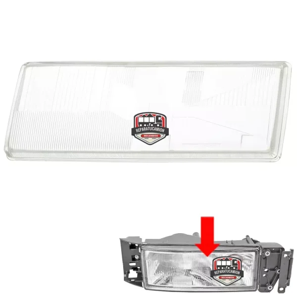 Cristal faro delantero derecho GPC15096 Eurostar Eurotech Eurotrakker