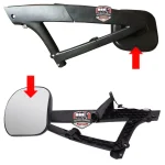 Retrovisor frontal 230x230 mm sin brazo GPC15526 Atego Axor desde 2007 - Imagen 2