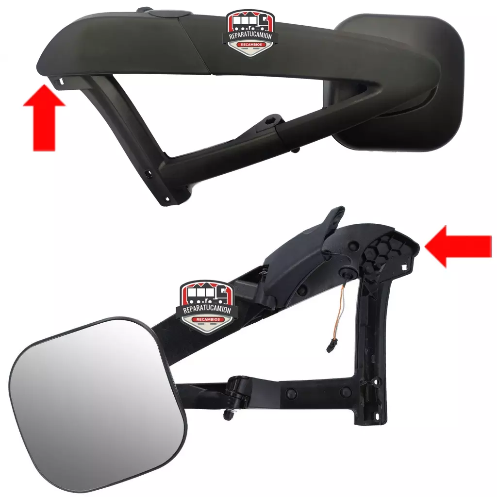 gpc15528 Retrovisor frontal completo techo bajo calefactado GPC15528 Atego Axor desde 2007 - Imagen 1