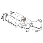 Deposito expansion refrigerante Mahle GPC16028 MAN TGL TGM - Imagen 3