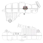 Deposito expansion refrigerante GPC16070 Volvo FM FMX - Imagen 2