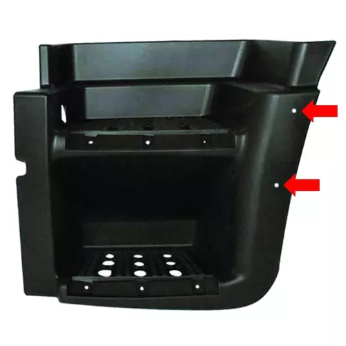 Estribo inferior izquierdo GPC50137 2 agujeros Stralis desde 2002