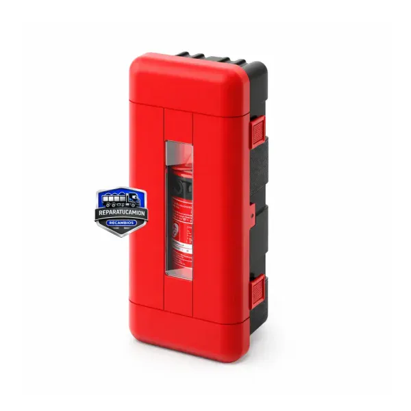 Extintor 6 kg homologado GPC50160 para protección contra incendios en camiones.