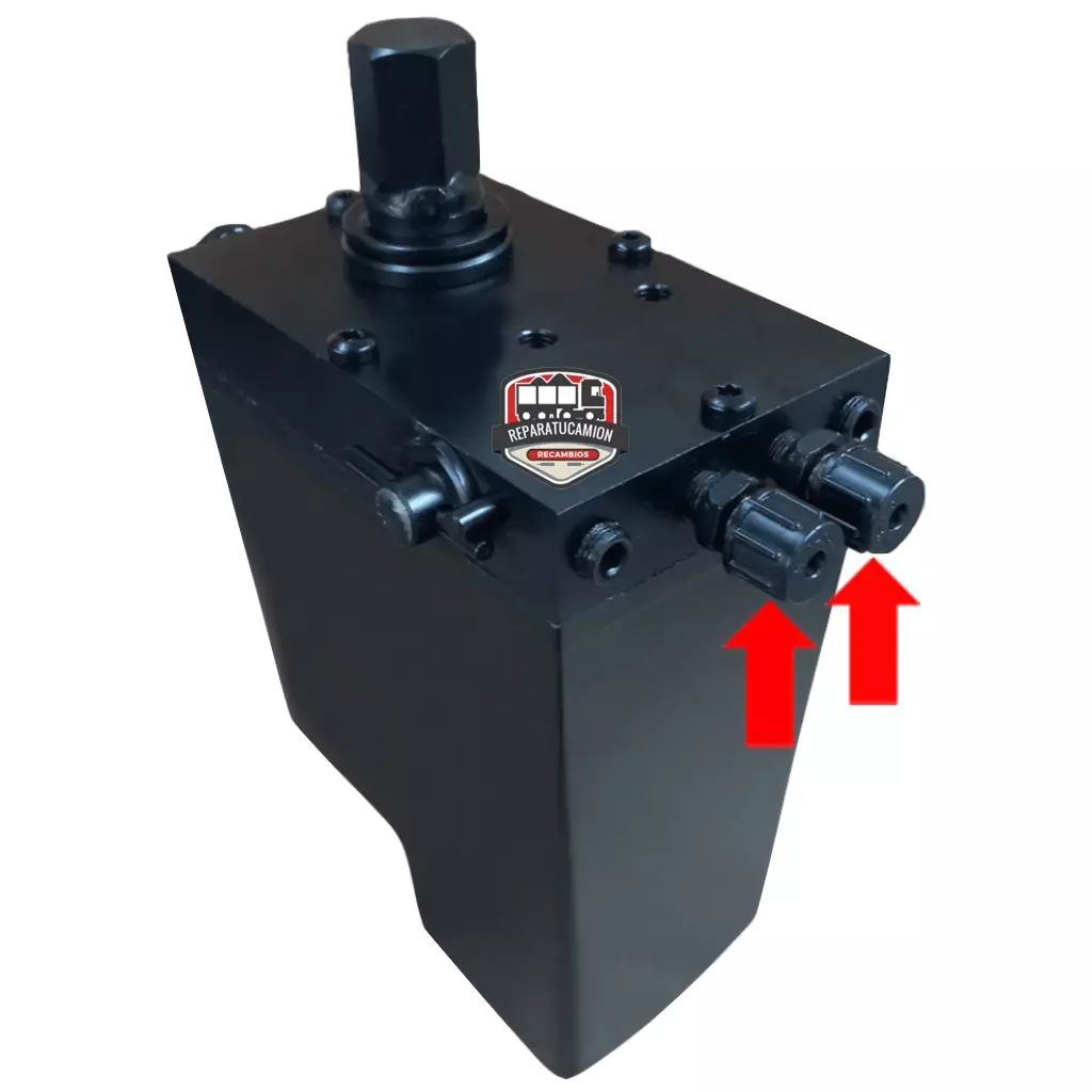 gpc99270107 Bomba basculamiento cabina racores GPC99270107 Volvo FH FM FMX 2002 al 2013 - Imagen 1